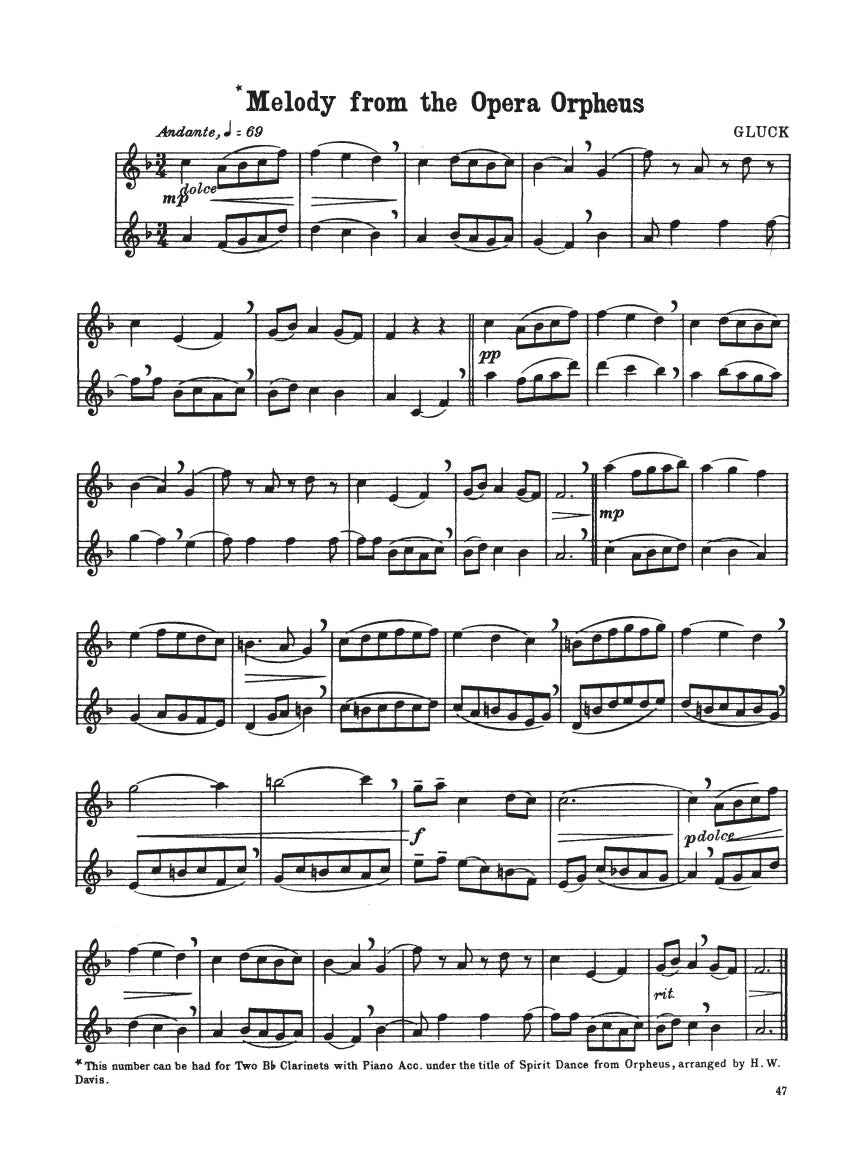 Rubank Elementary Method – Clarinet - sample page 5