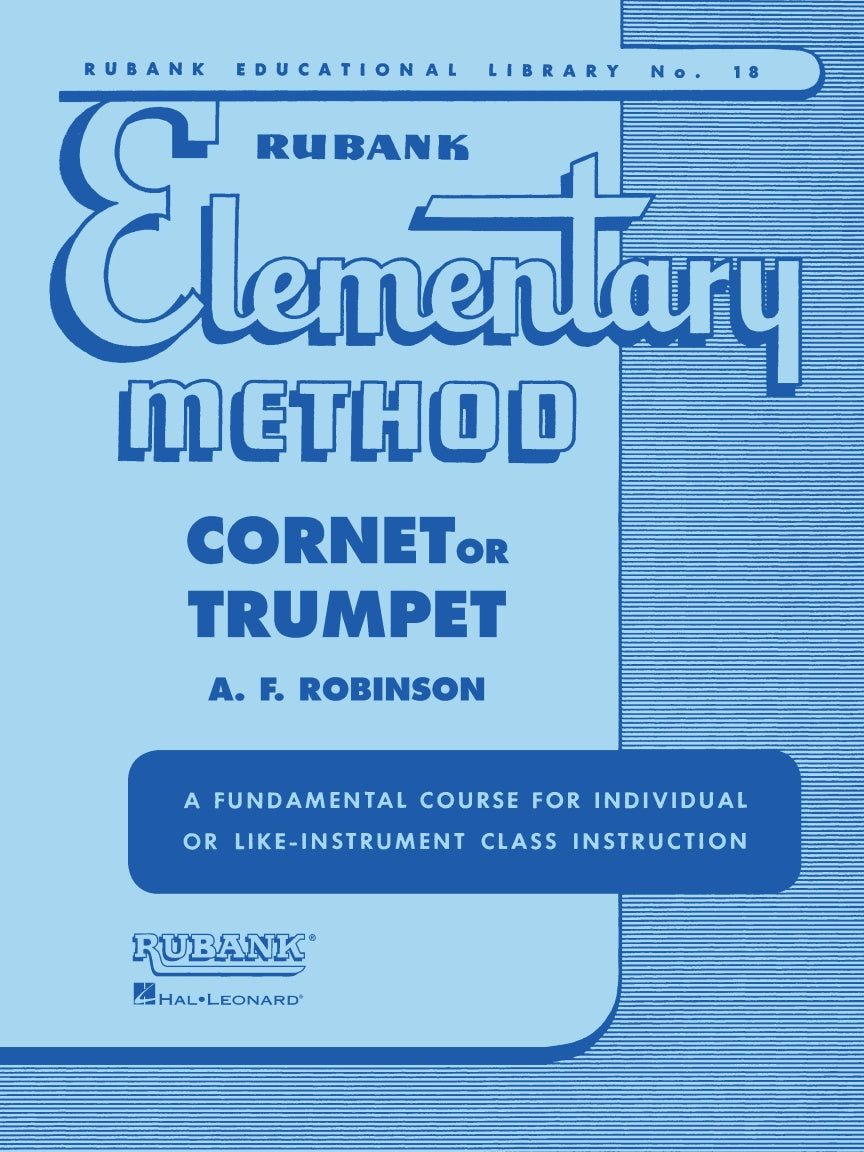 Rubank Elementary Method - Cornet or Trumpet - sample page 1