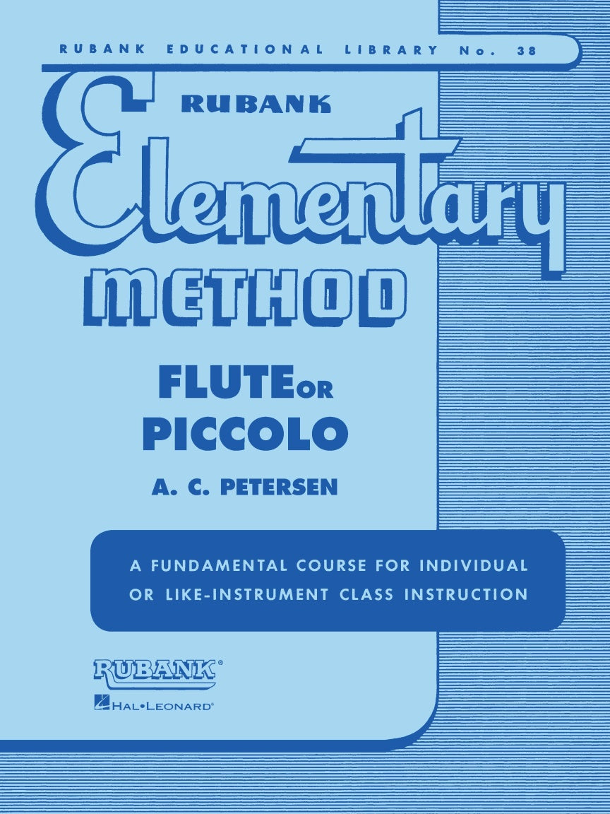 Rubank Elementary Method – Flute or Piccolo - sample page 1