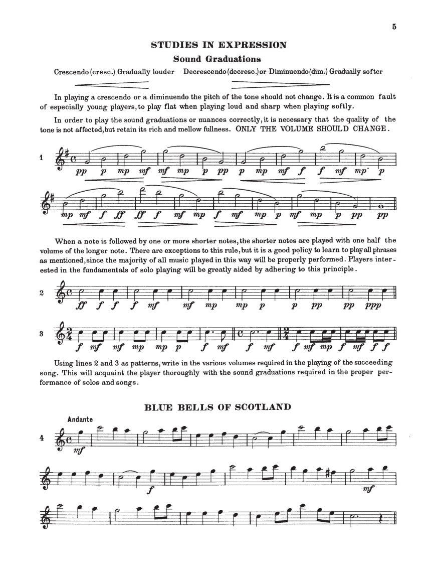 Rubank Intermediate Method – Flute or Piccolo - sample page 3