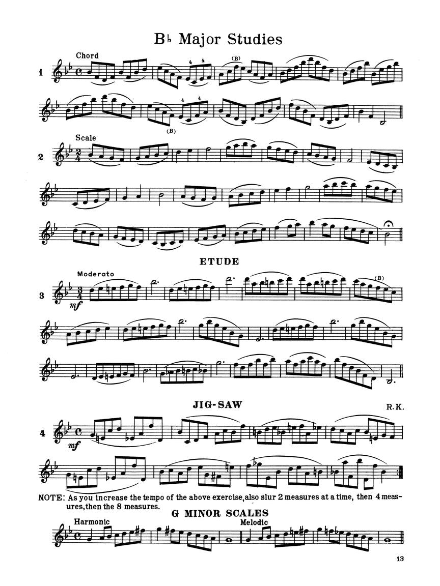 Rubank Intermediate Method – Oboe - sample page 3