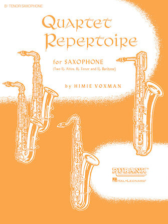 Product Cover for Quartet Repertoire for Saxophone - Eb Baritone