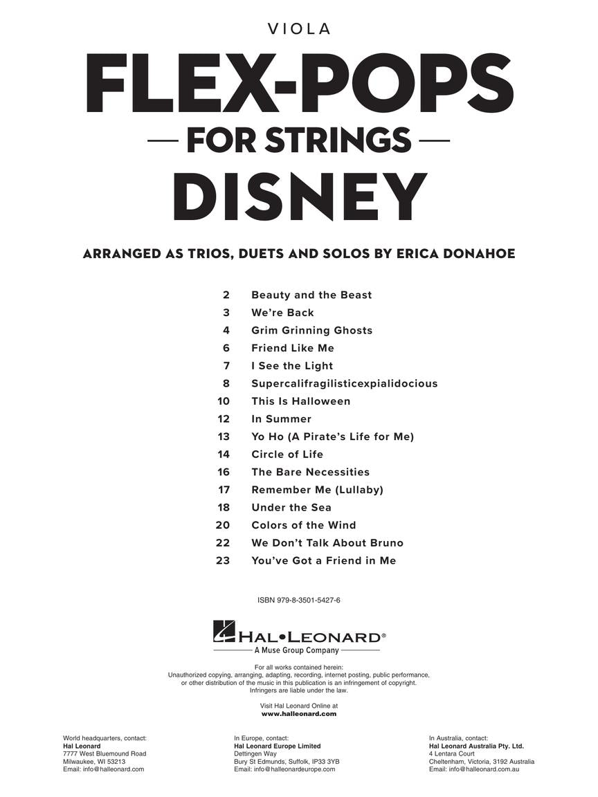Flex-Pops for Strings - Disney - sample page 2