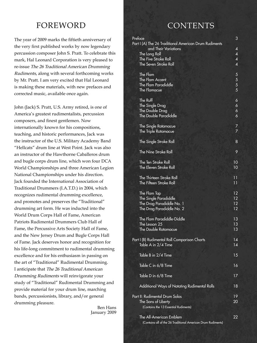 The 26 Traditional American Drumming Rudiments - sample page 3
