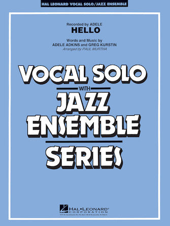 Product Cover for Hello (vocal Solo Or Alto Sax Feature) Full Score