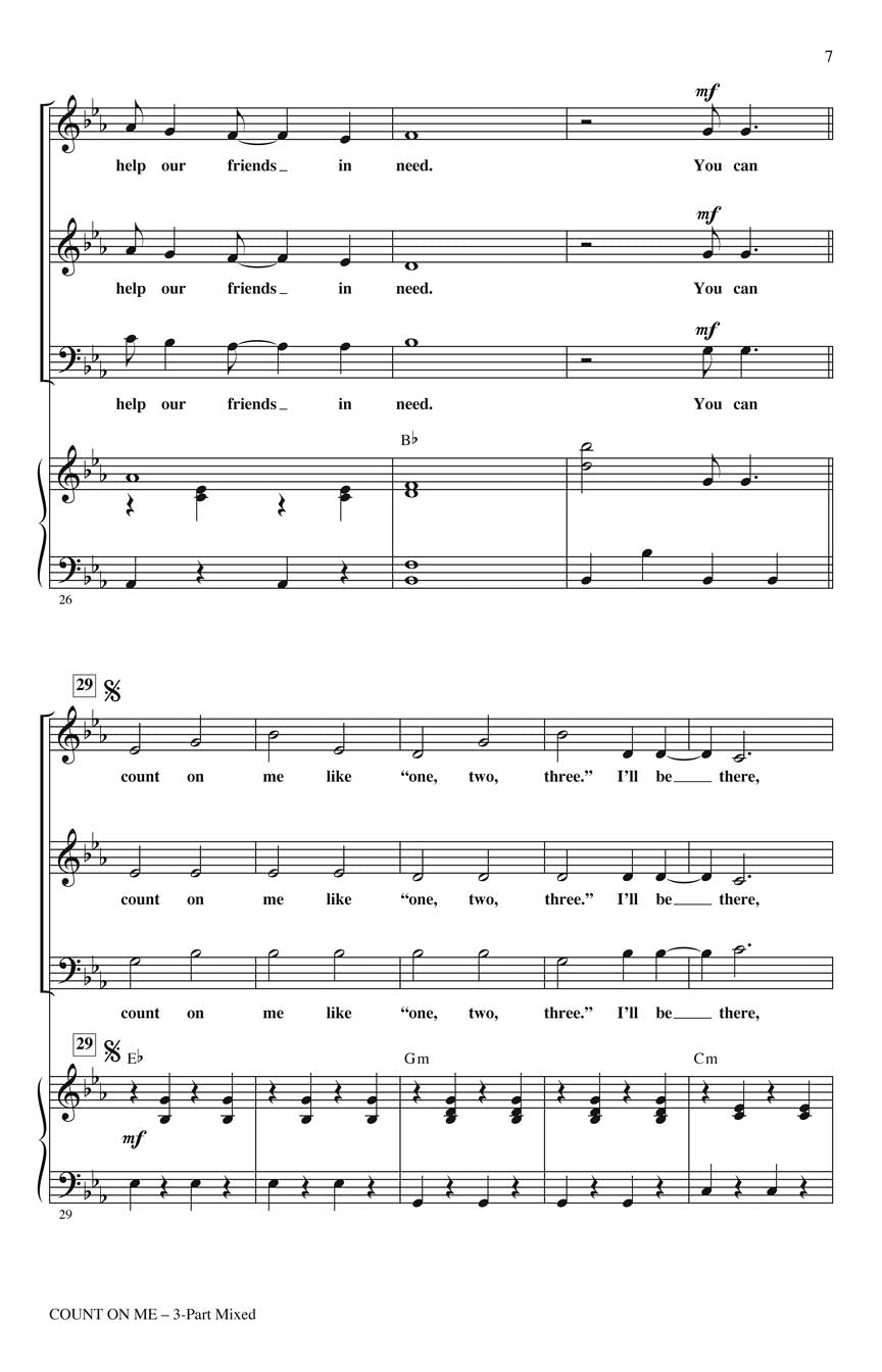 Count on Me - sample page 1