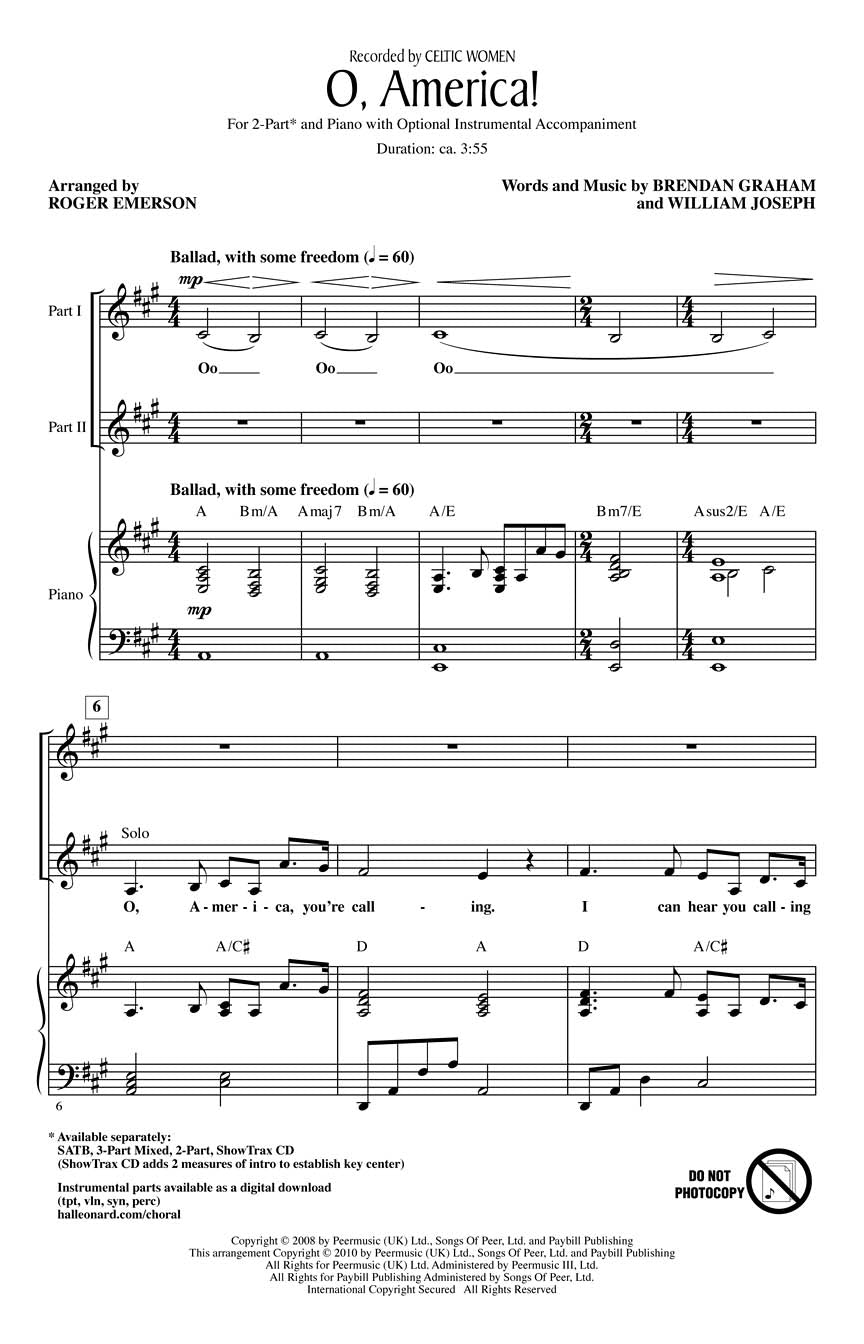 O, America! - sample page 1