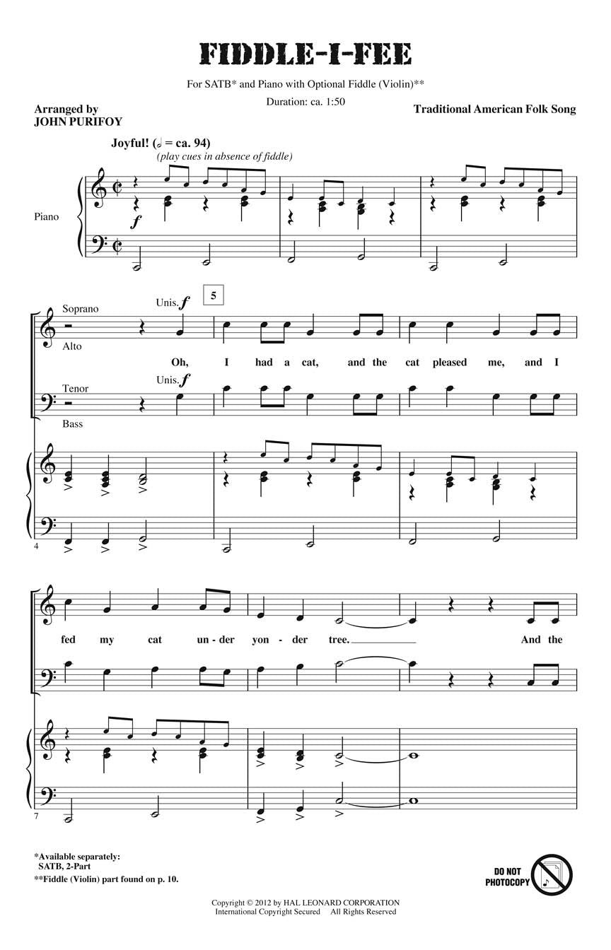 Fiddle-I-Fee - sample page 1