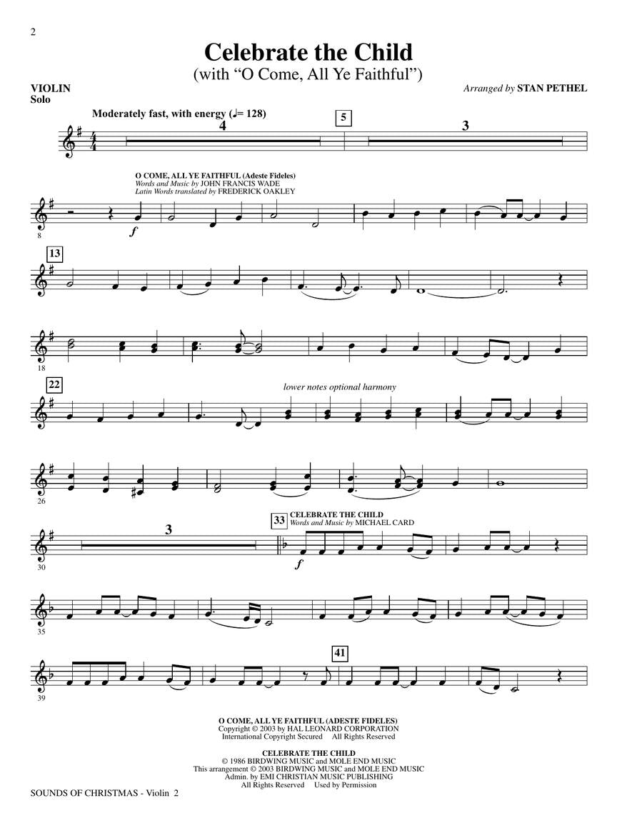 Sounds of Christmas - sample page 3