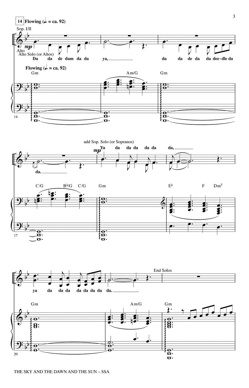 The Sky and the Dawn and the Sun - sample page 2