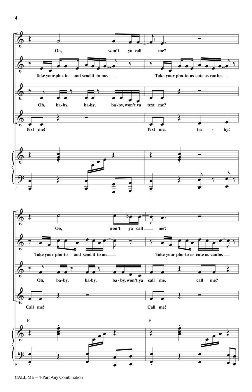 Call Me - sample page 2