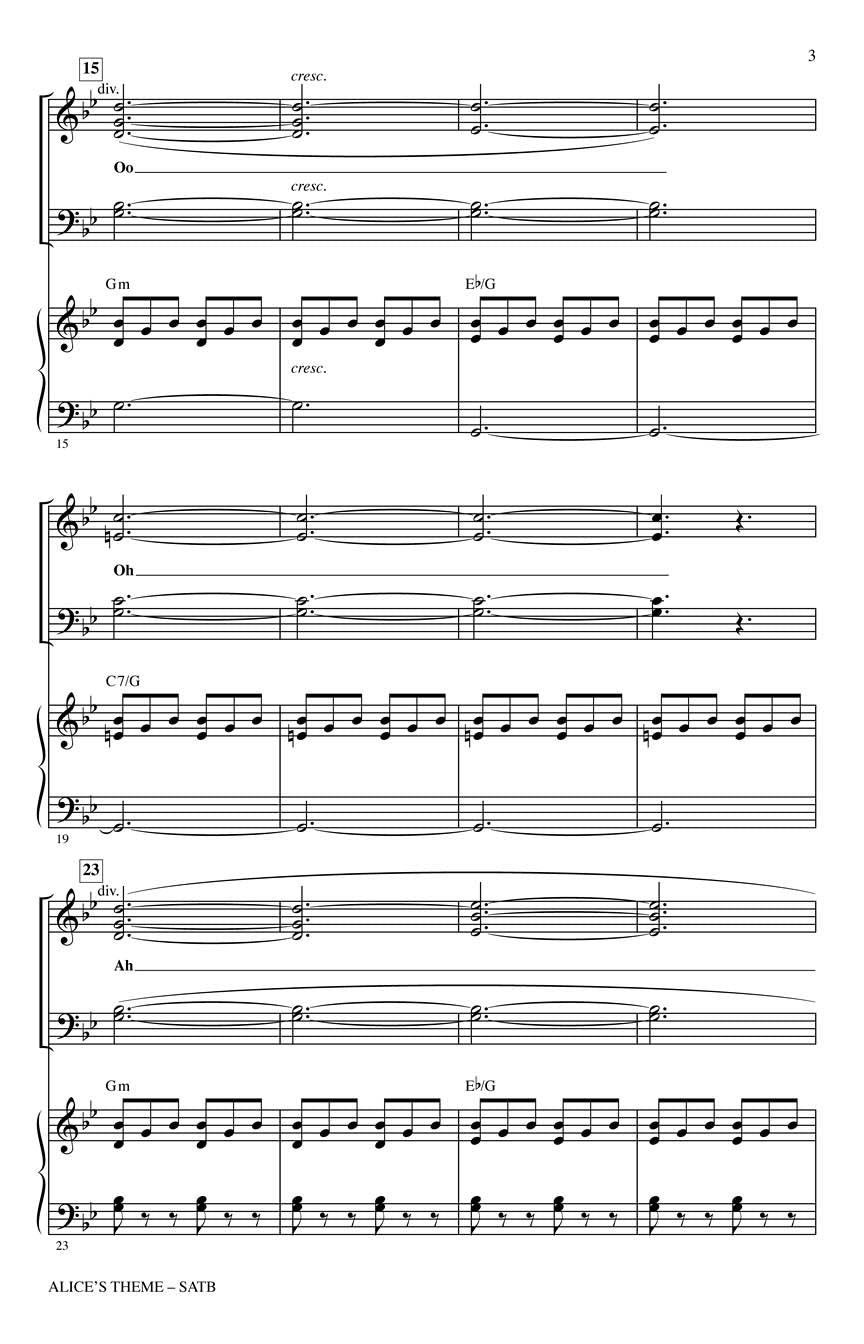 Alice's Theme - sample page 2