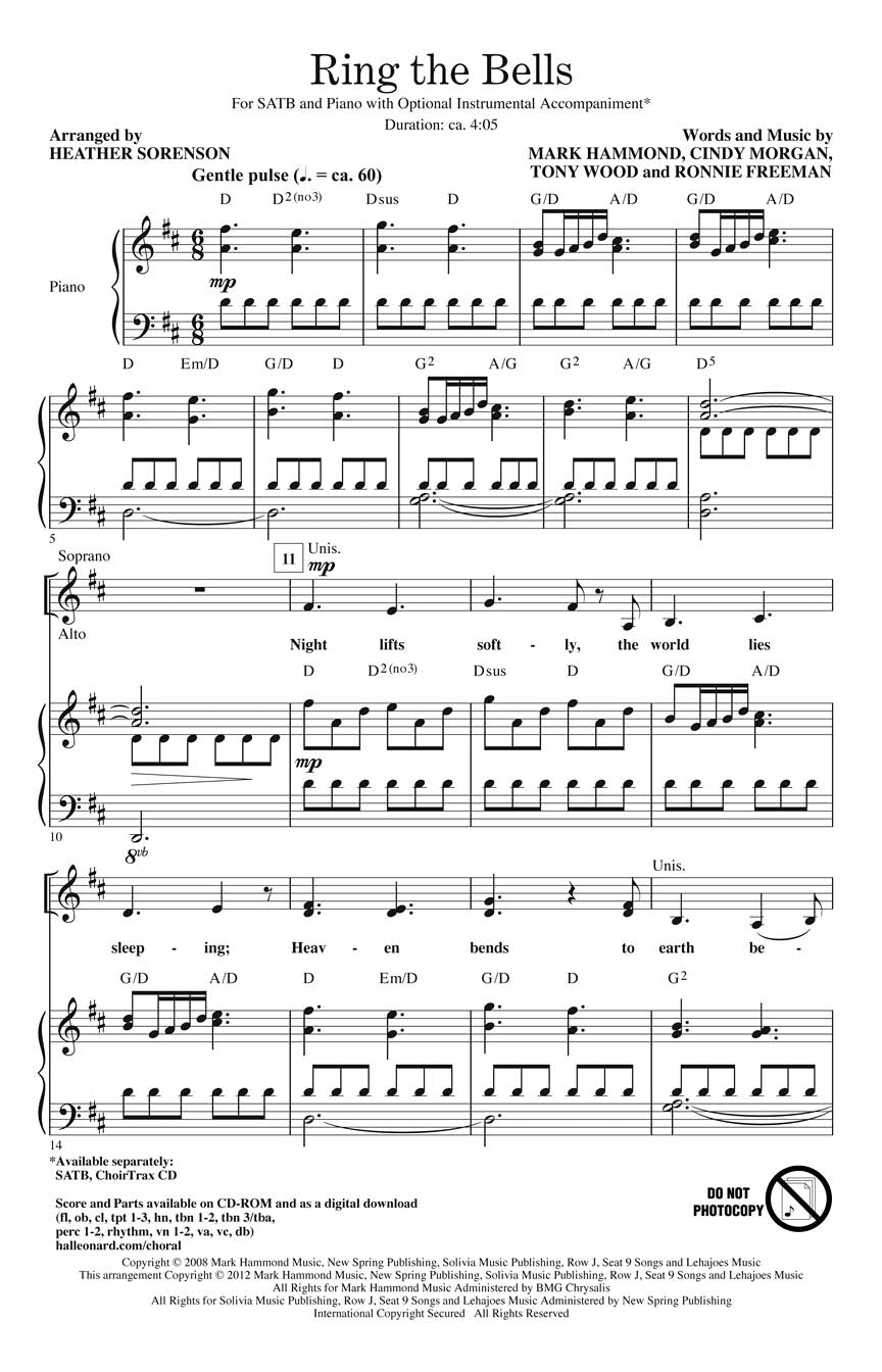 Ring the Bells - sample page 1
