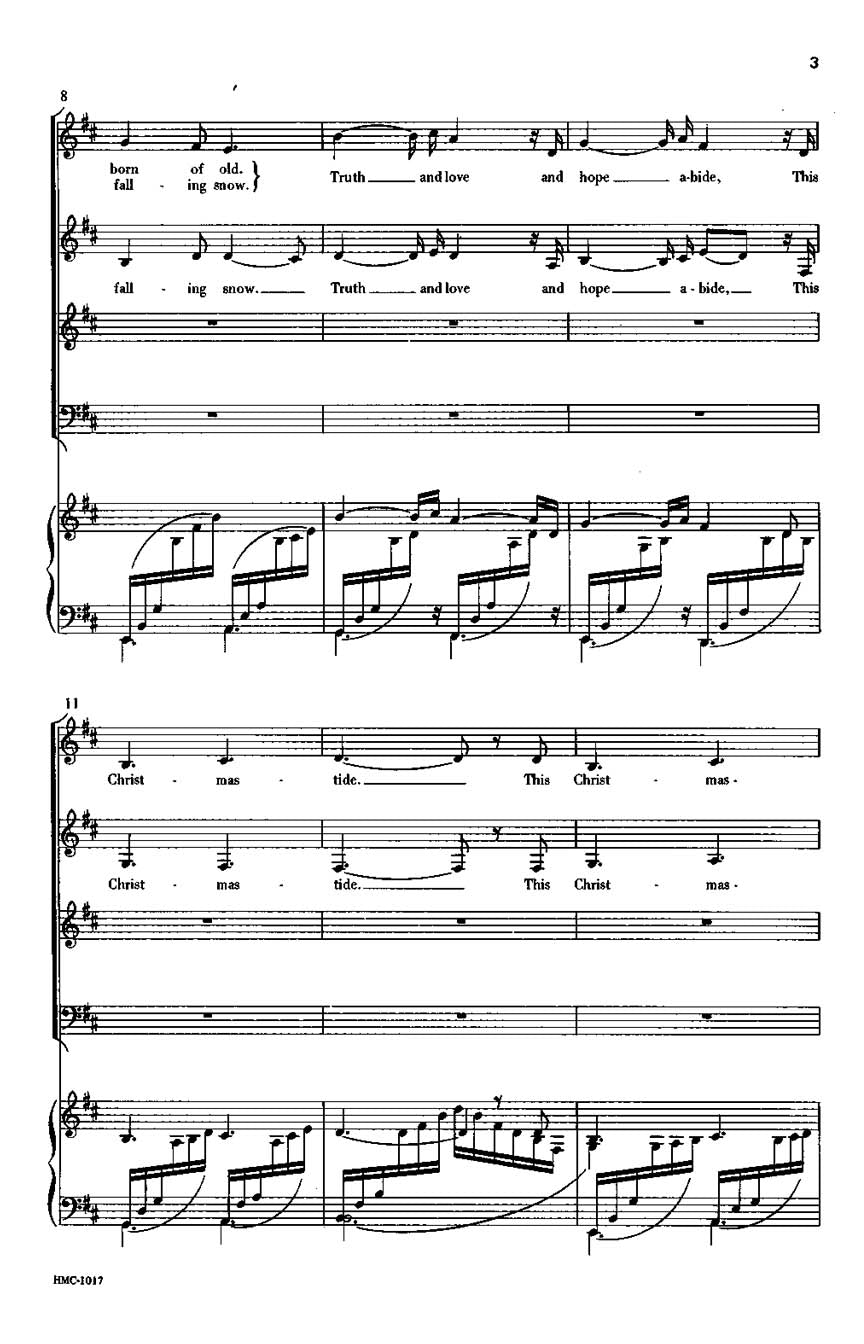 This Christmastide (Jessye's Carol) - sample page 2