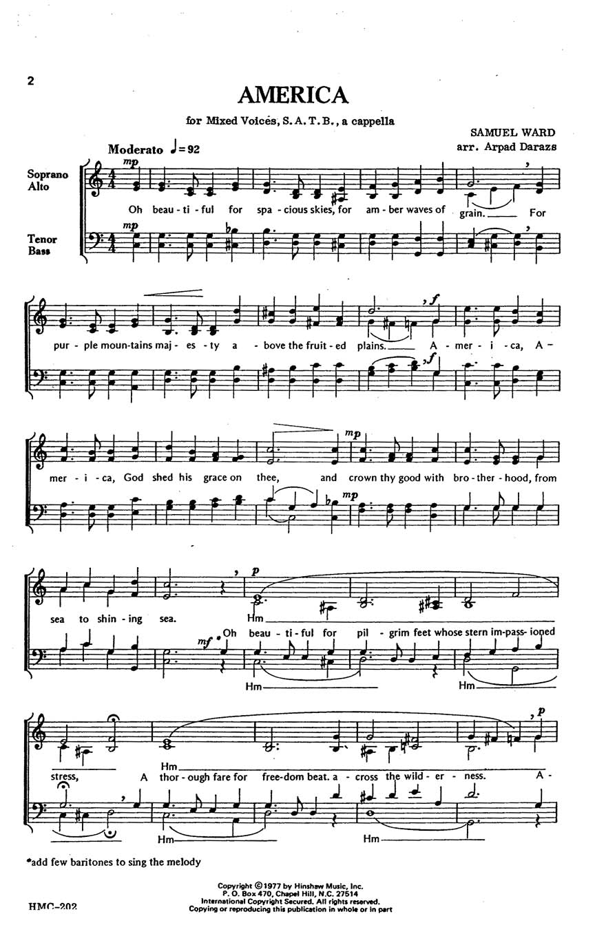 America - sample page 1