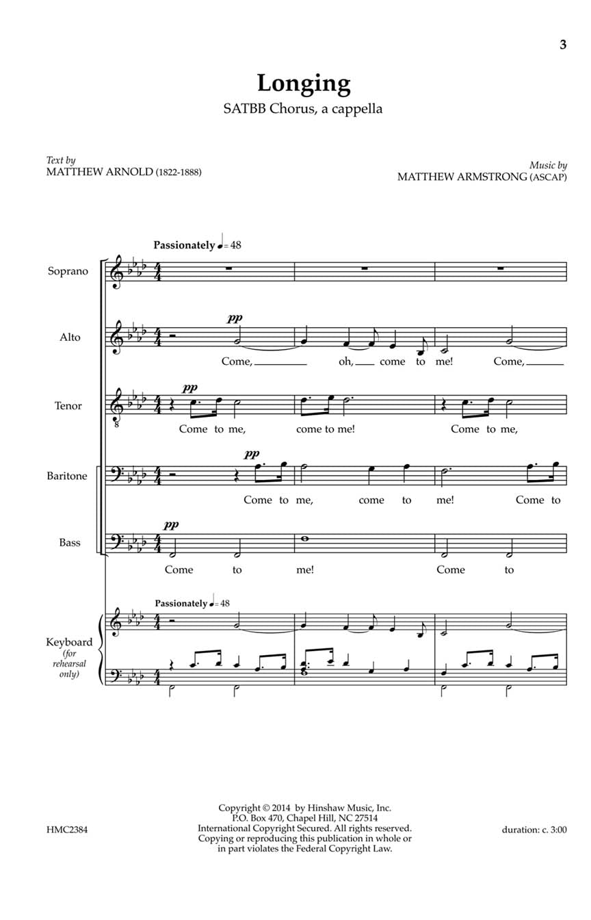 Longing - sample page 1