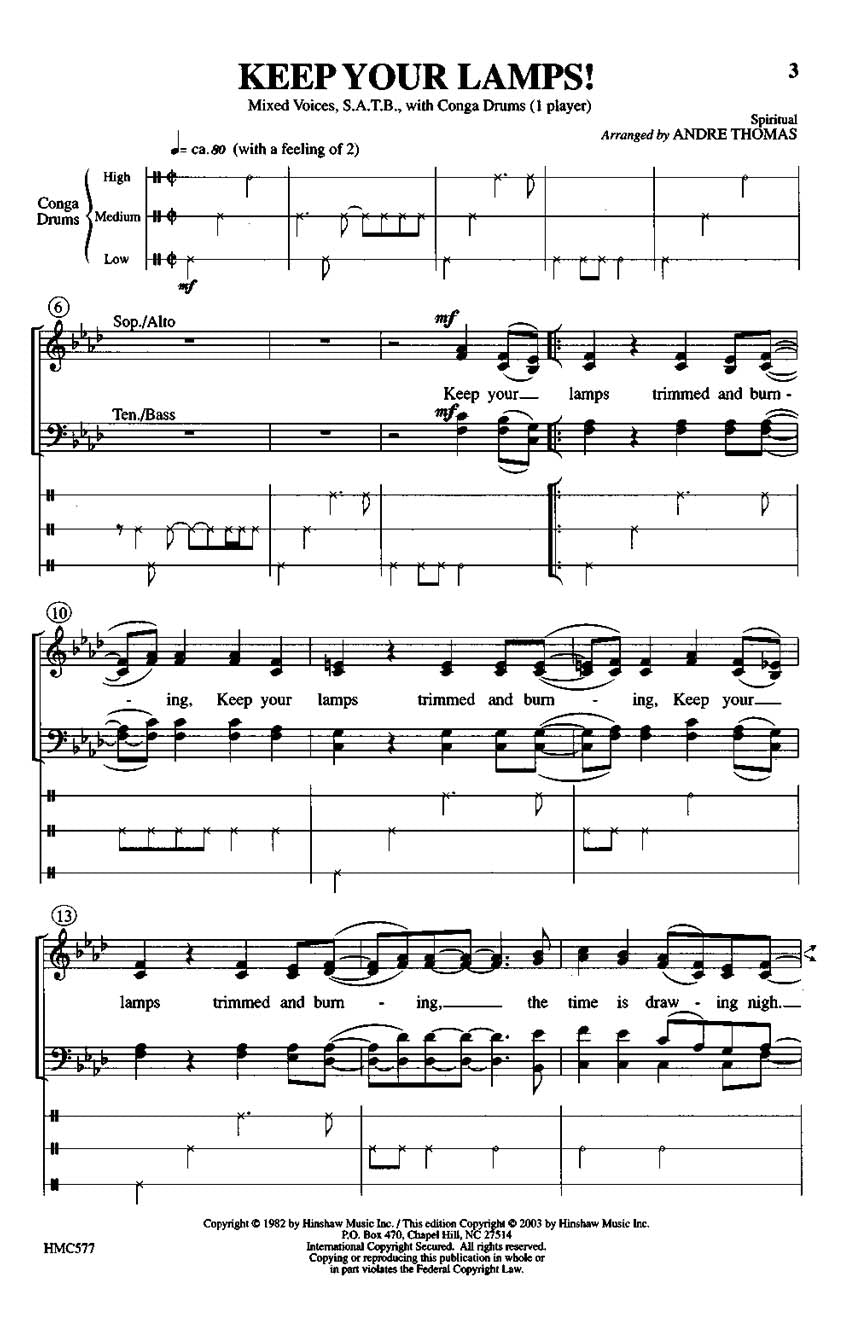 Keep Your Lamps! - sample page 1