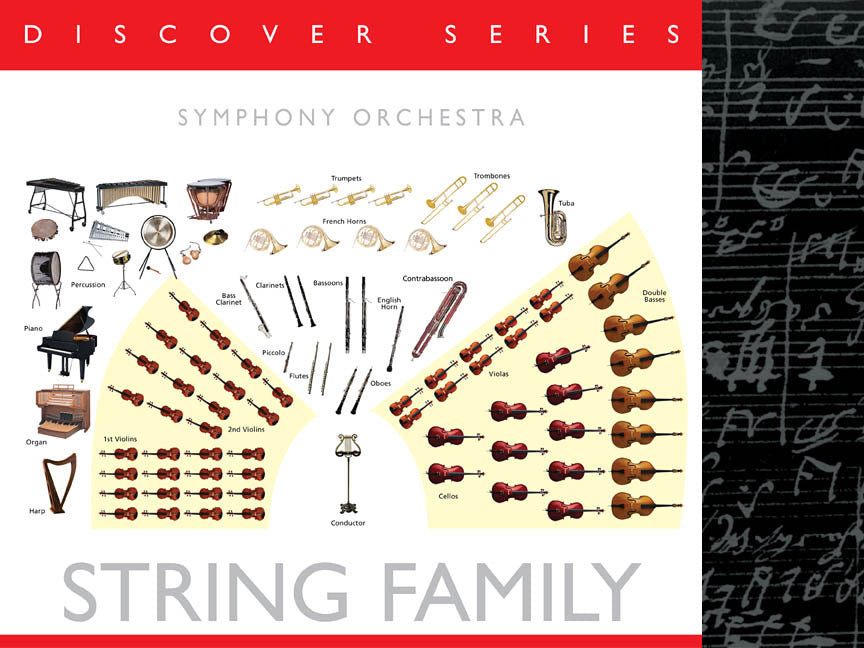 Discover the Instruments of the Orchestra (24 Posters) - sample page 1