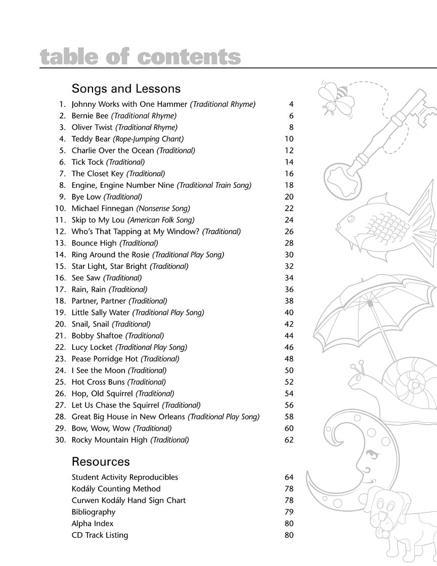 Kodaly in the Classroom – Primary (Set I) - sample page 1