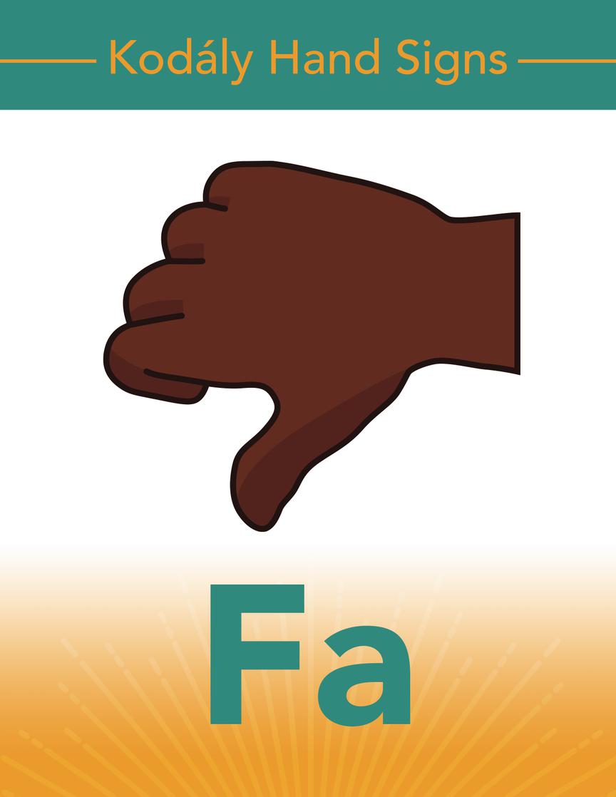 Hal Leonard Kodály Hand Signs - sample page 2
