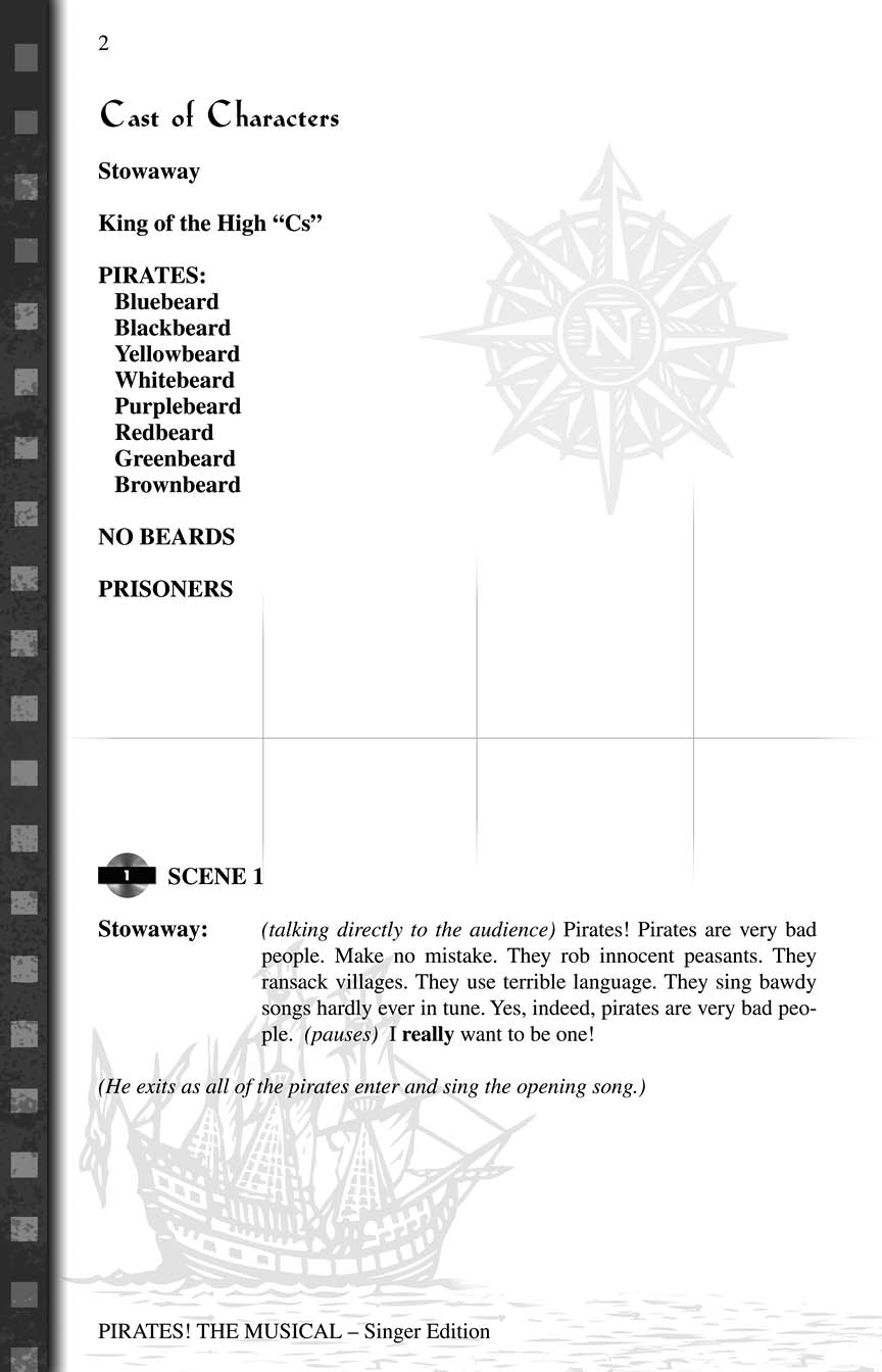 Pirates! The Musical - sample page 1