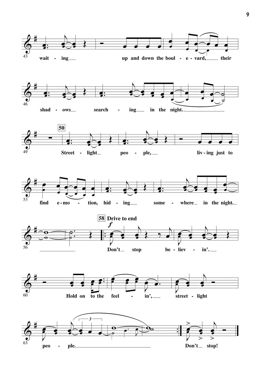 Let's All Sing Songs from <i>Glee</i> - sample page 4