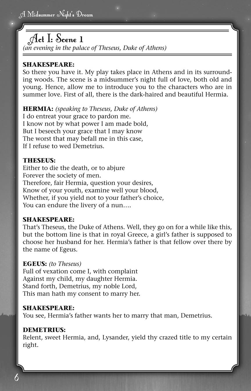 Midsummer Night's Dream, A - Youth Musical - sample page 2
