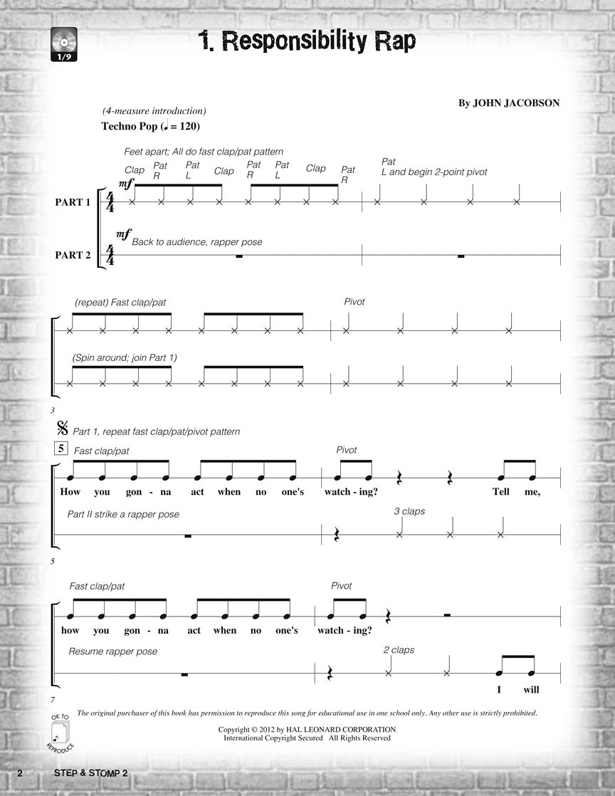 Step & Stomp 2 - sample page 1