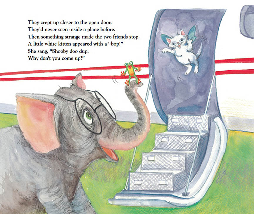 Freddie the Frog and the Flying Jazz Kitten - sample page 2