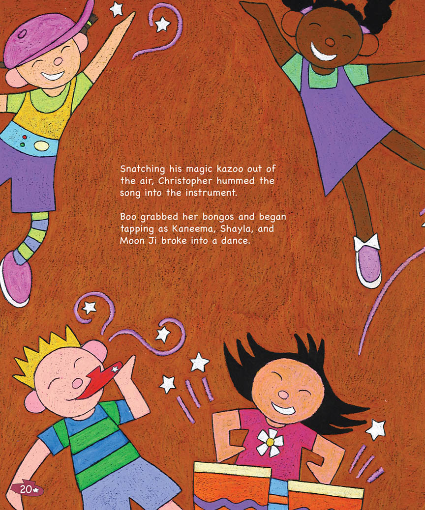 Christopher Kazoo & Bongo Boo – The Secret of the Purple Stone - sample page 2