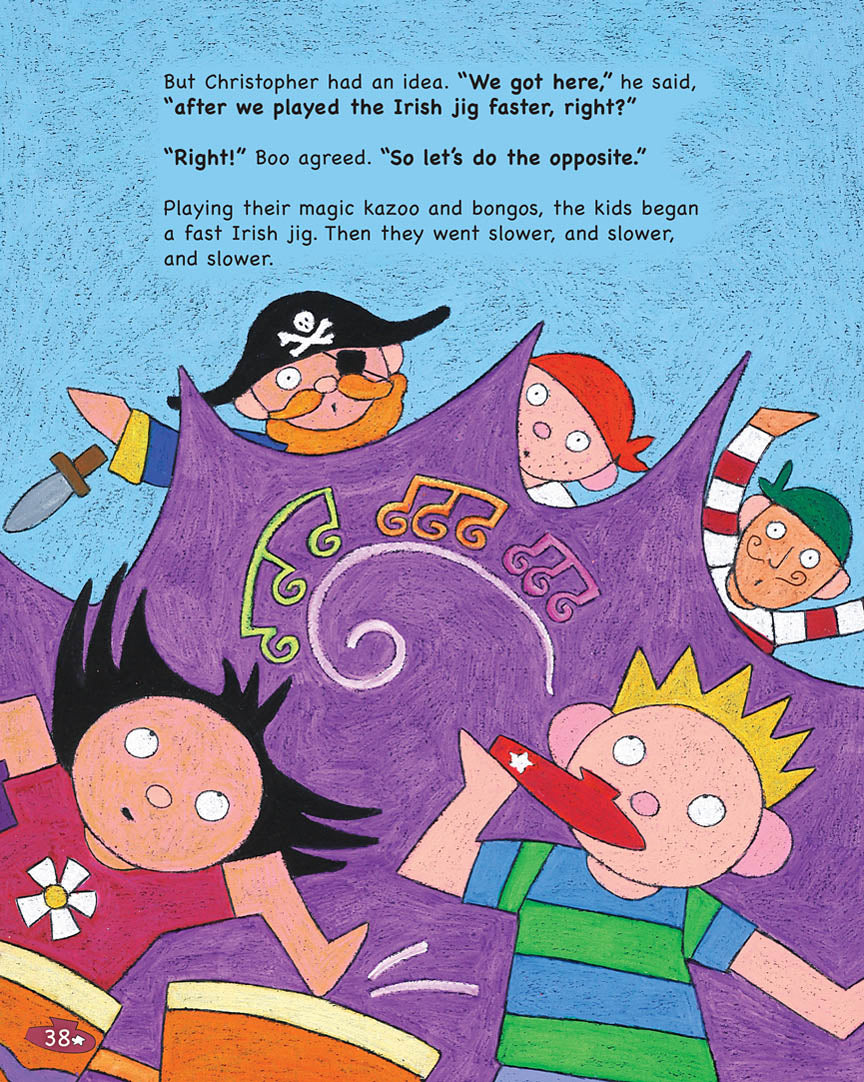 Christopher Kazoo & Bongo Boo – The Secret of the Purple Stone - sample page 4