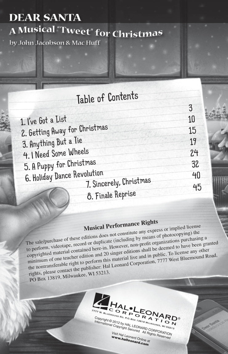 Dear Santa - sample page 2