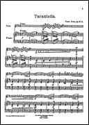 Product Cover for Tarantella for Violin and Piano, Op. 27, No. 2