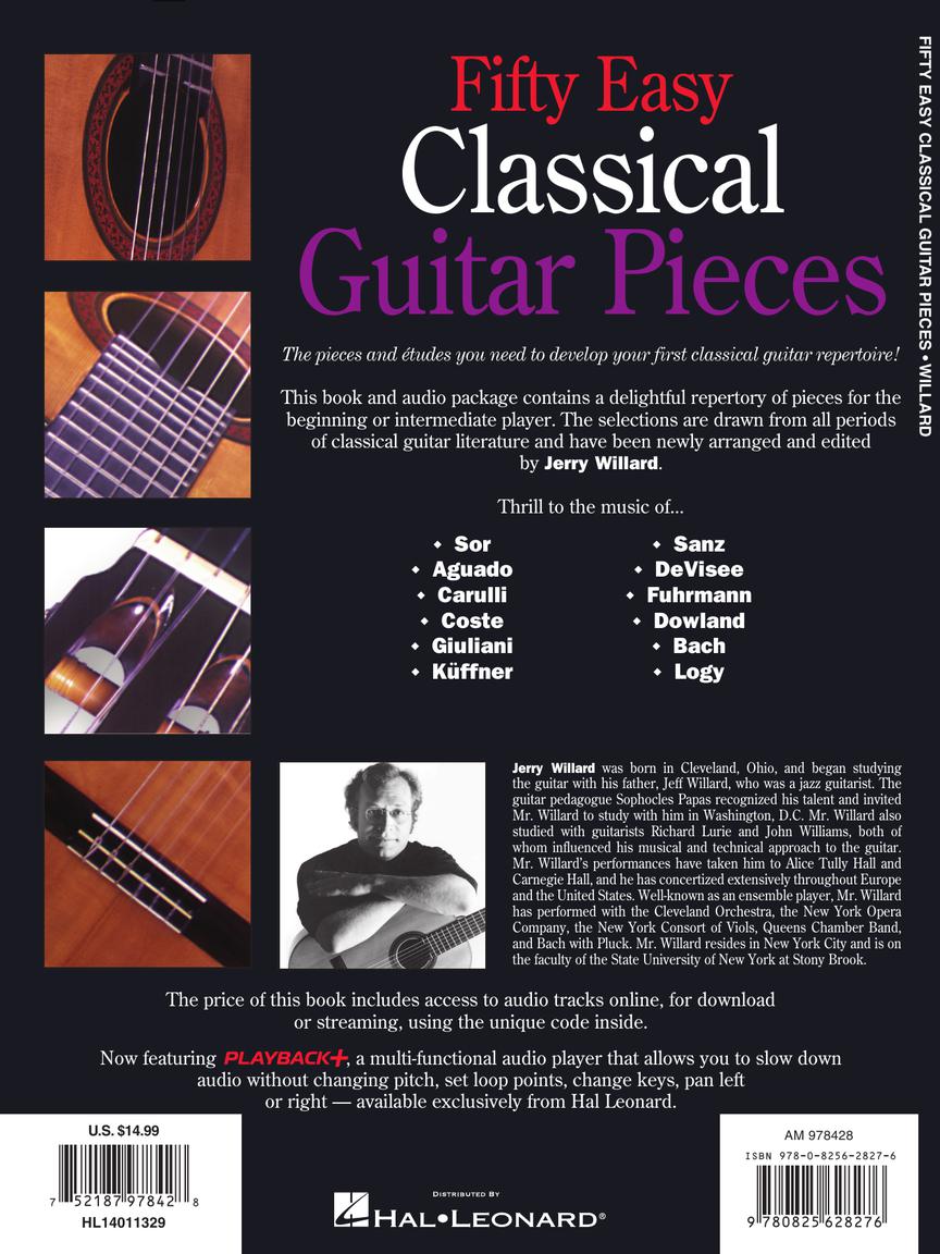 50 Easy Classical Guitar Pieces - sample page 6