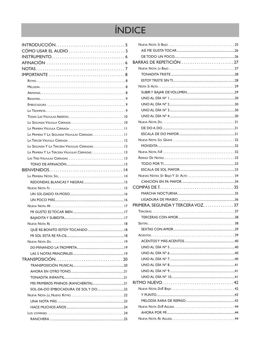 Primer Nivel: Aprende Trompeta Facilmente - sample page 2