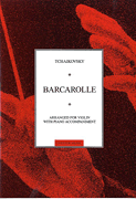 Product Cover for Pyotr Ilyich Tchaikovsky: Barcarolle For Violin And Piano Op.37 No.6