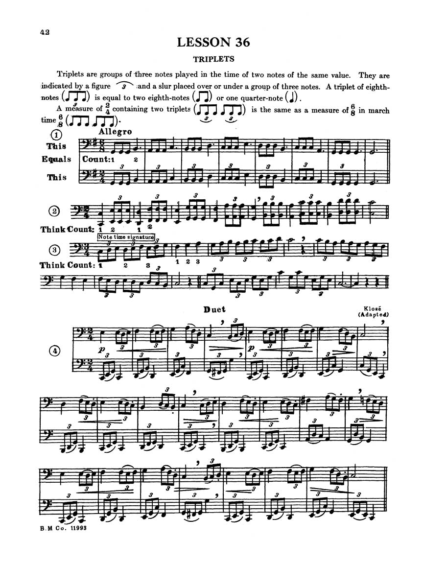 A Tune a Day – Bassoon - sample page 3