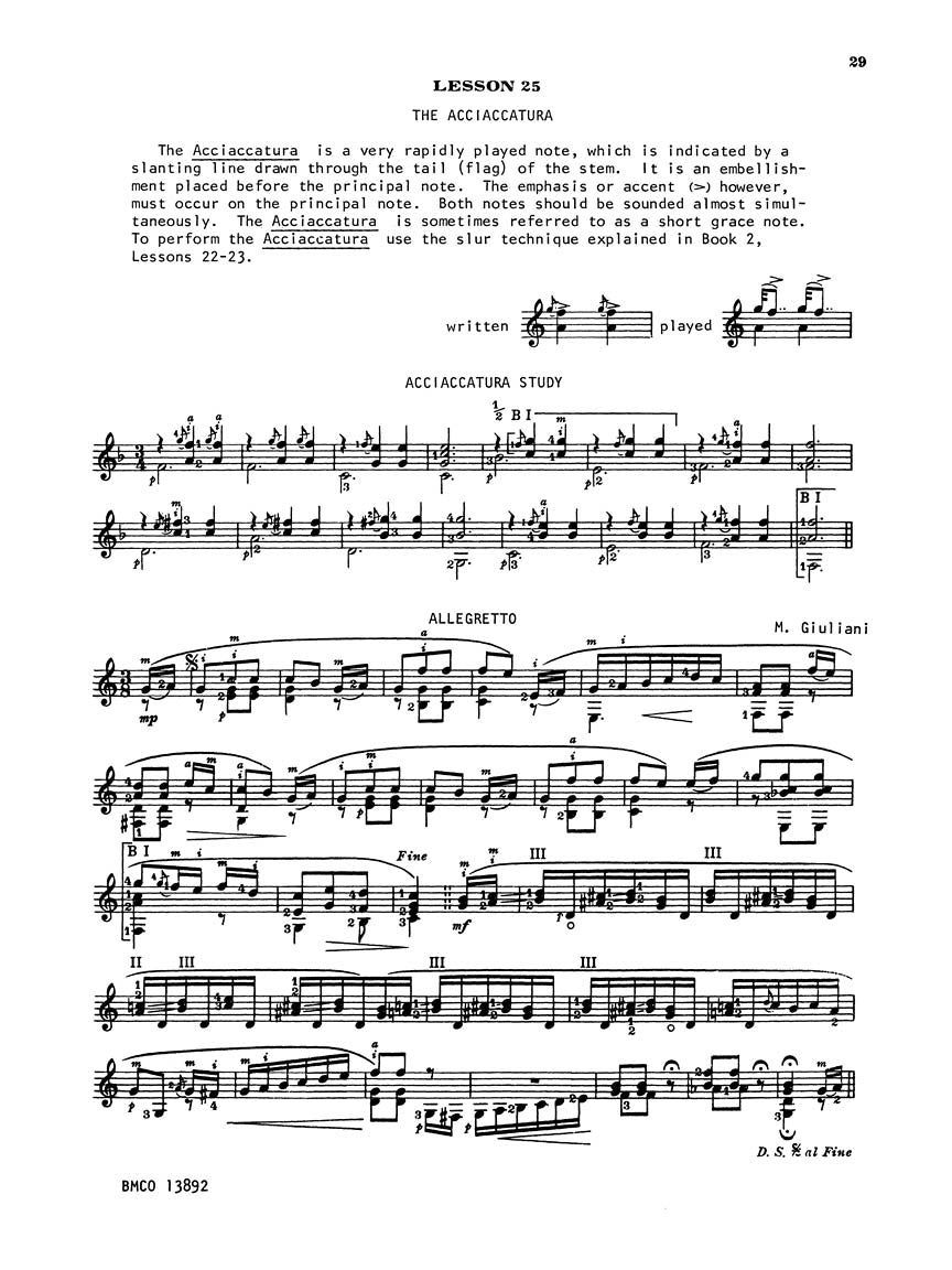 A Tune a Day – Classical Guitar - sample page 3