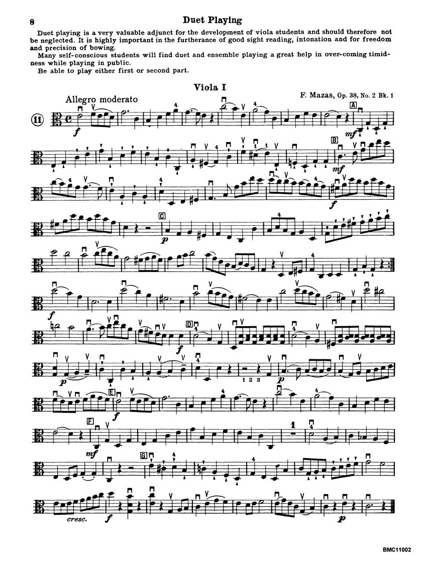 A Tune a Day – Viola - sample page 3