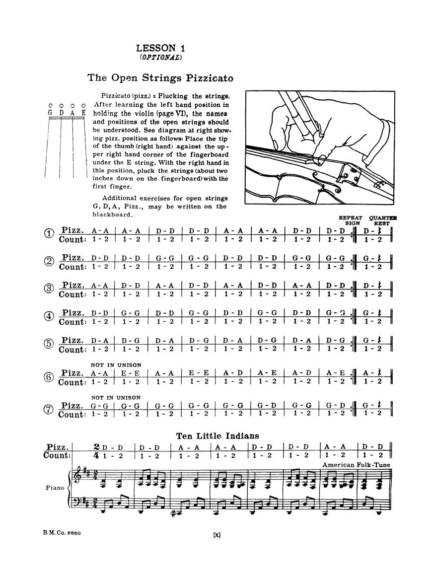 A Tune a Day – Violin - sample page 2