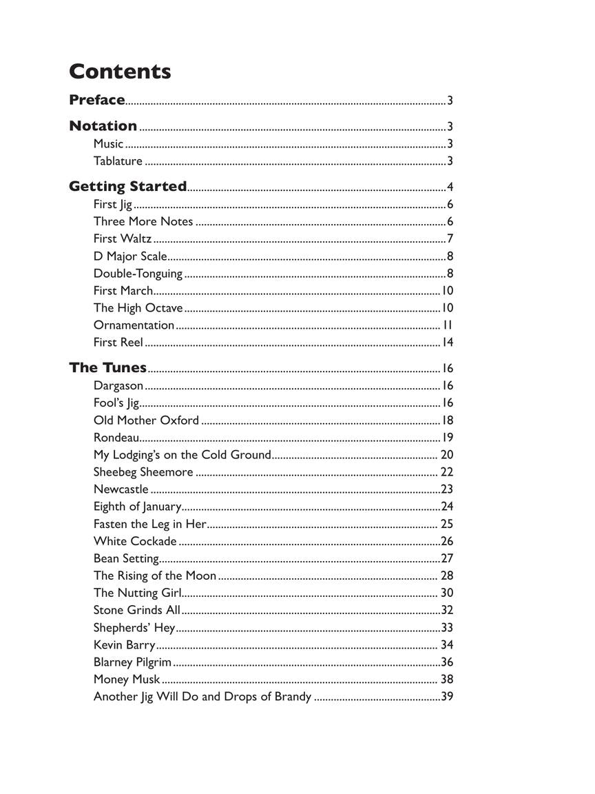 Teach Yourself Pennywhistle - sample page 2