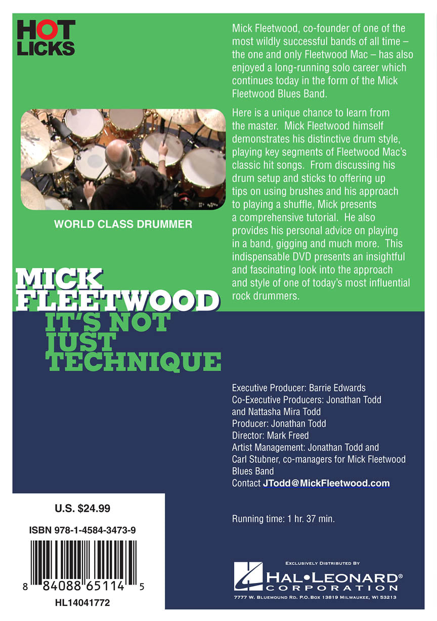 Mick Fleetwood – It's Not Just Technique - sample page 2