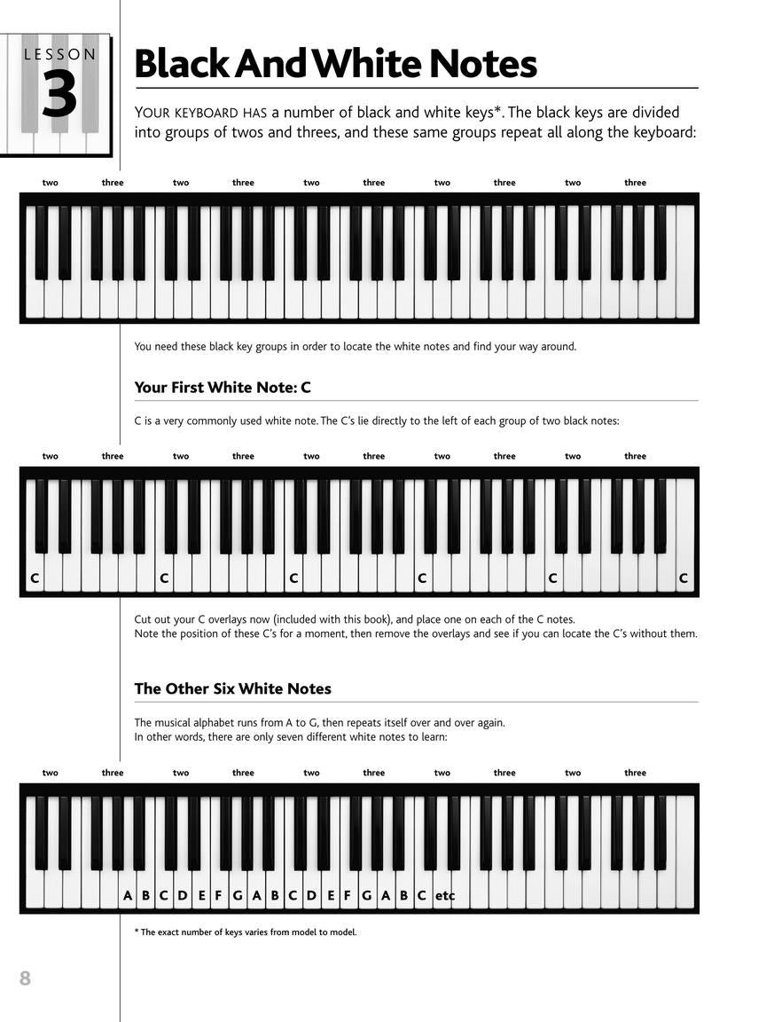 The Complete Keyboard Player – Book 1 - sample page 8
