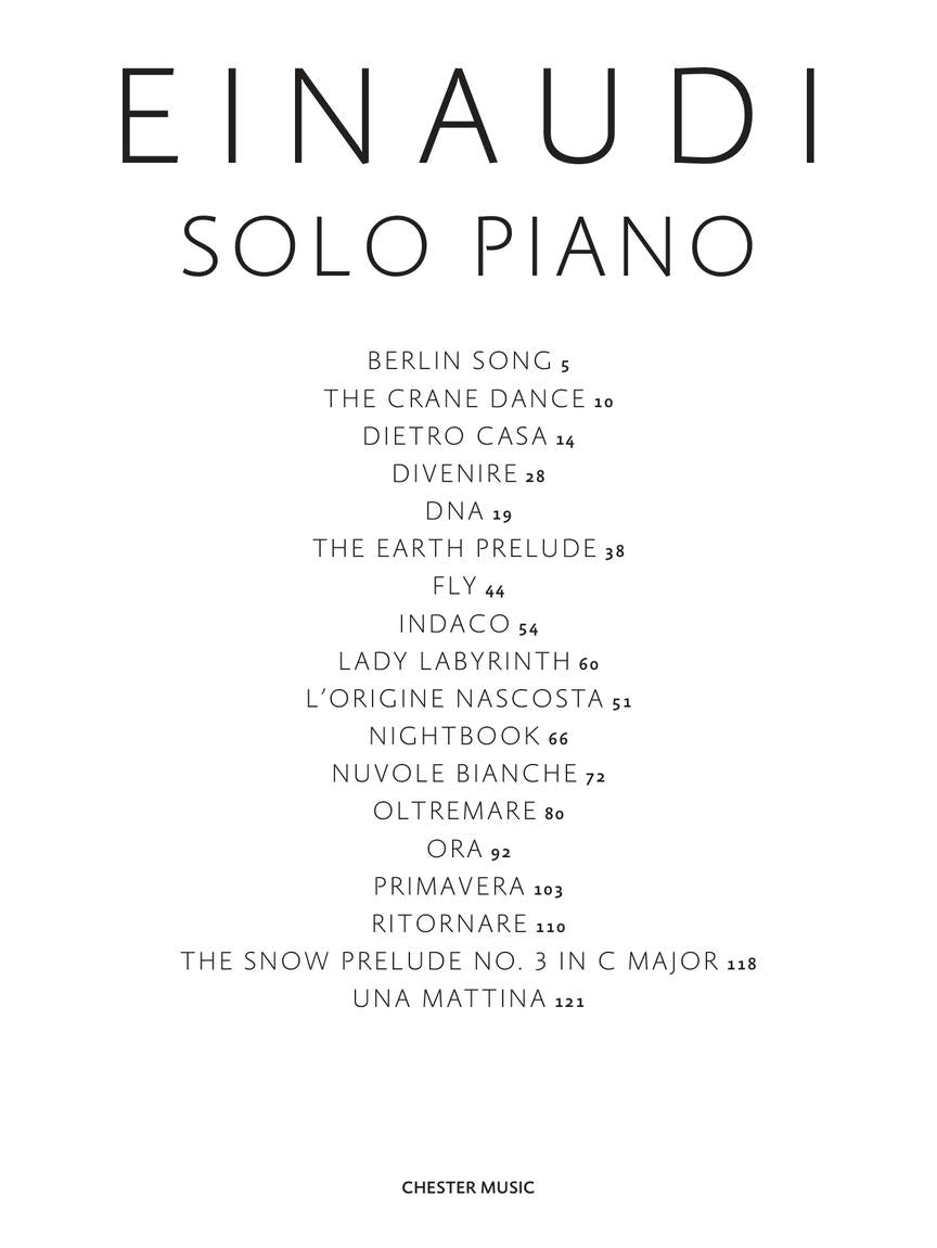 Ludovico Einaudi – Solo Piano - sample page 2