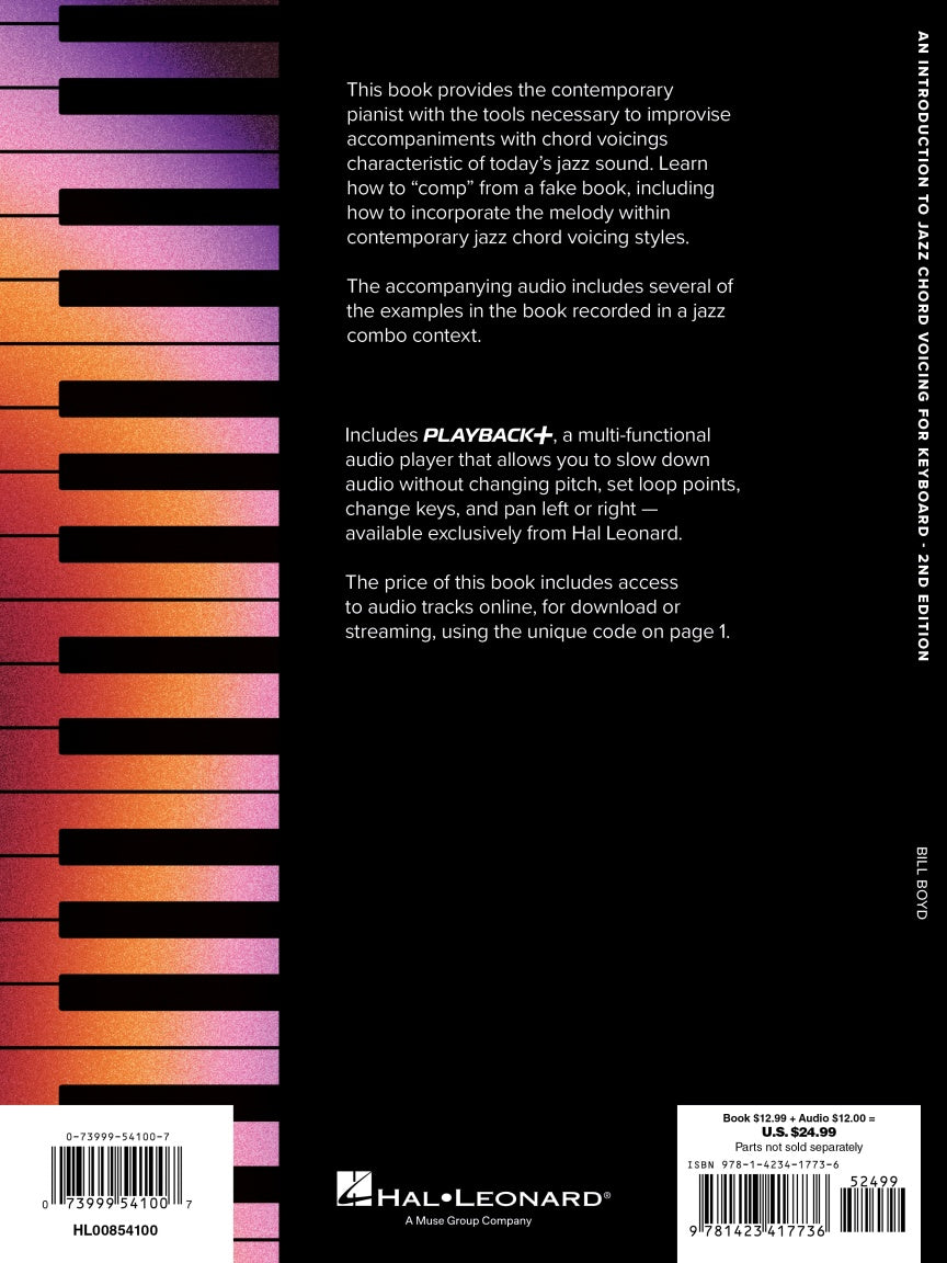 An Introduction to Jazz Chord Voicing for Keyboard – 2nd Edition - sample page 2