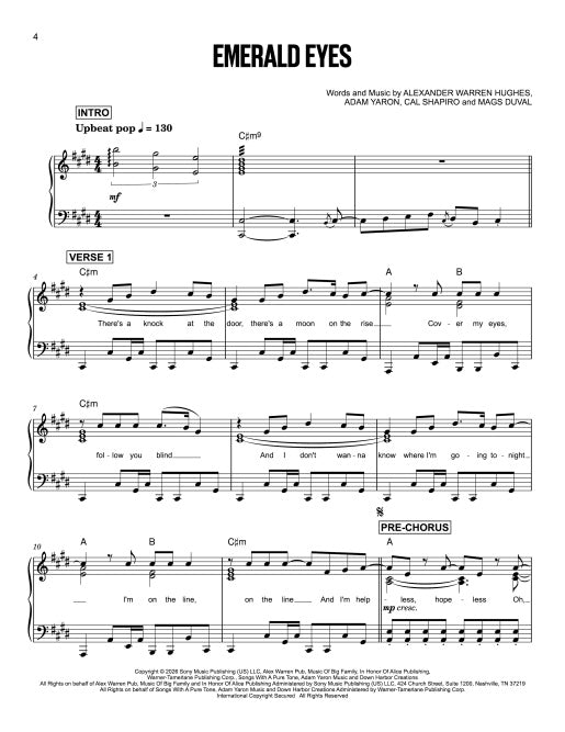 Alex Warren – Wildchild - sample page 2