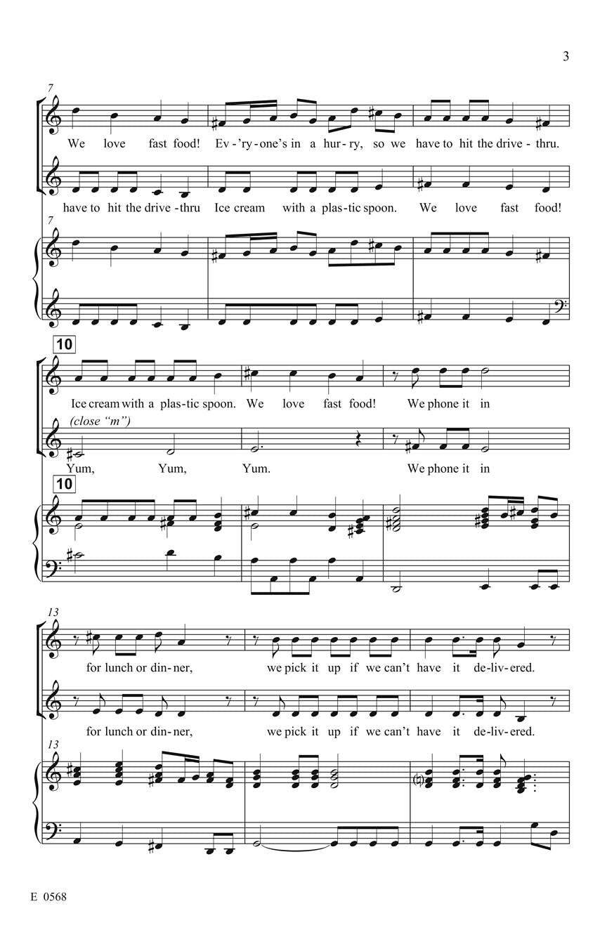 Fugue for Fast Food - sample page 2