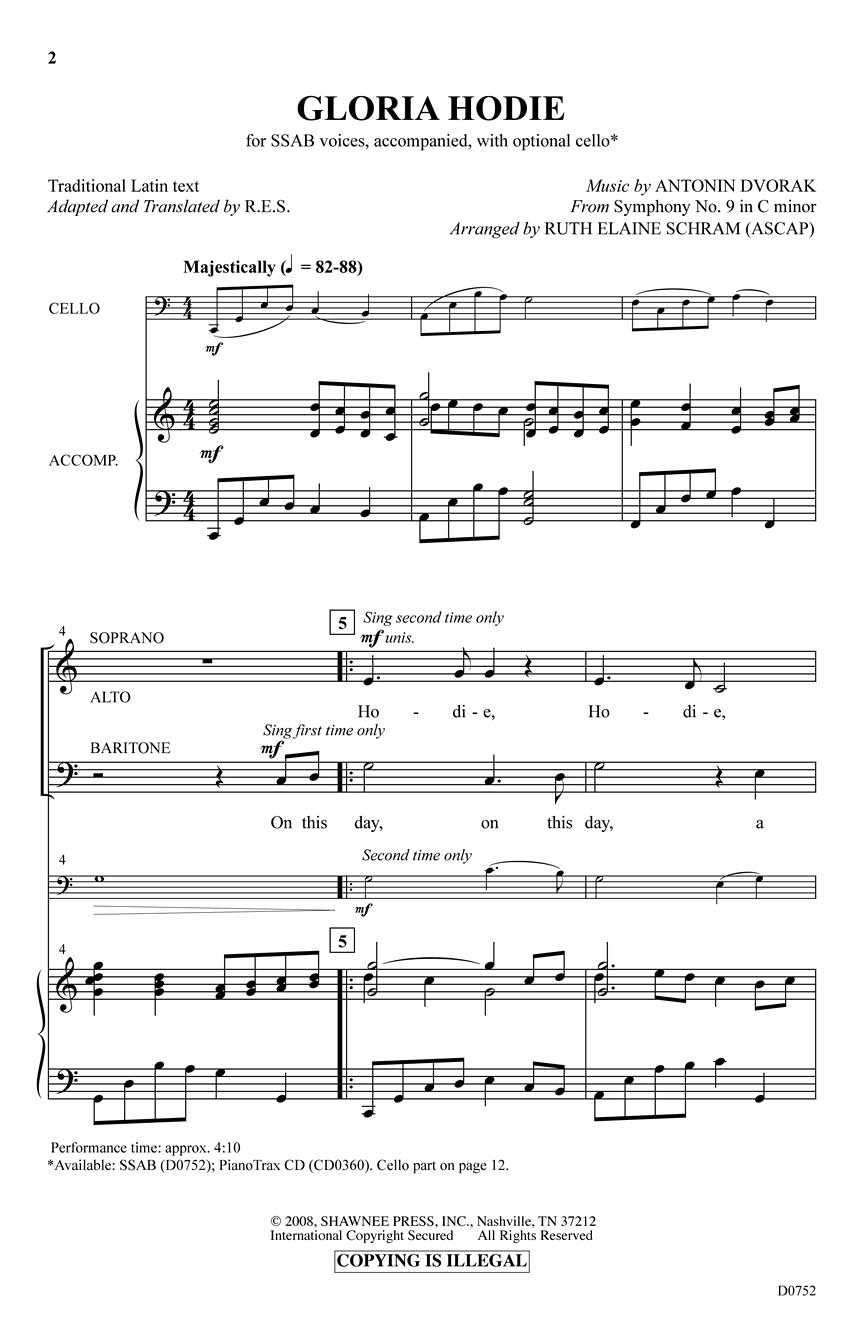 Gloria Hodie - sample page 1
