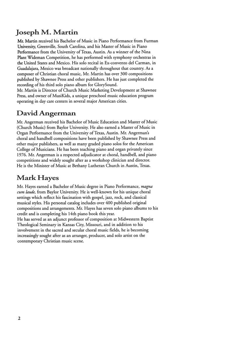 Keys for the Kingdom - sample page 2