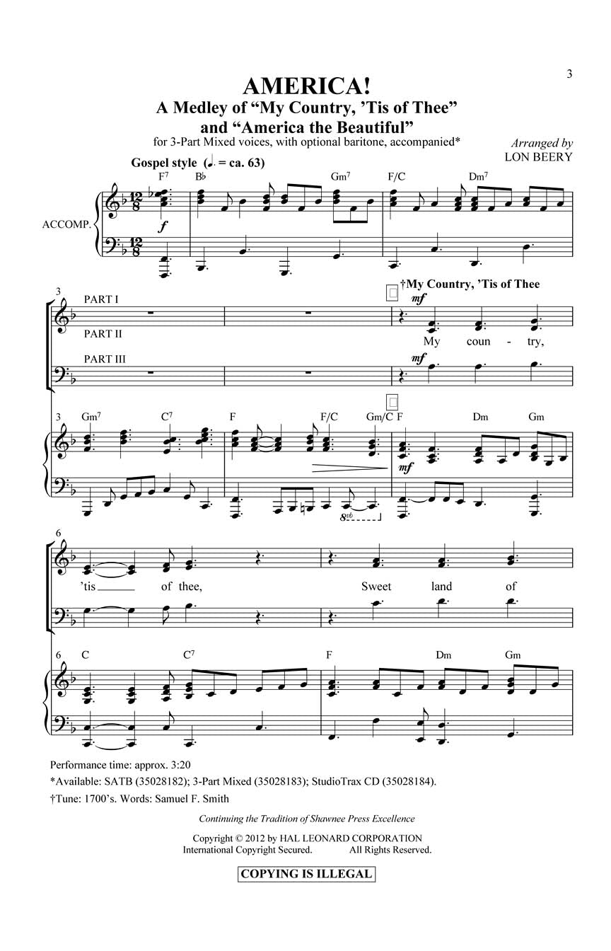 America! - sample page 1